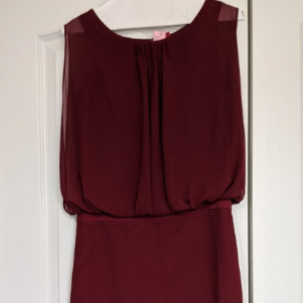 Saks 5th Ave silk dress XS